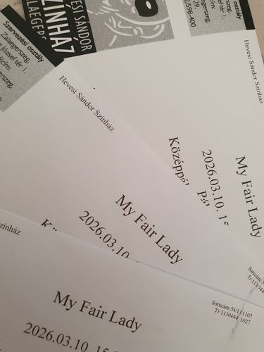 My Fair Lady a zalaegerszegi színházban