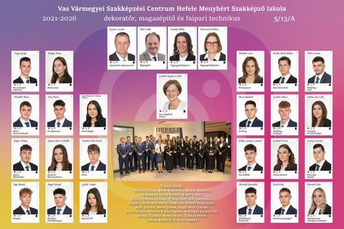 13/A osztály végzőseinek